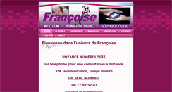 Desktop Screenshot of francoisevoyante.com