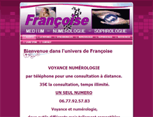 Tablet Screenshot of francoisevoyante.com